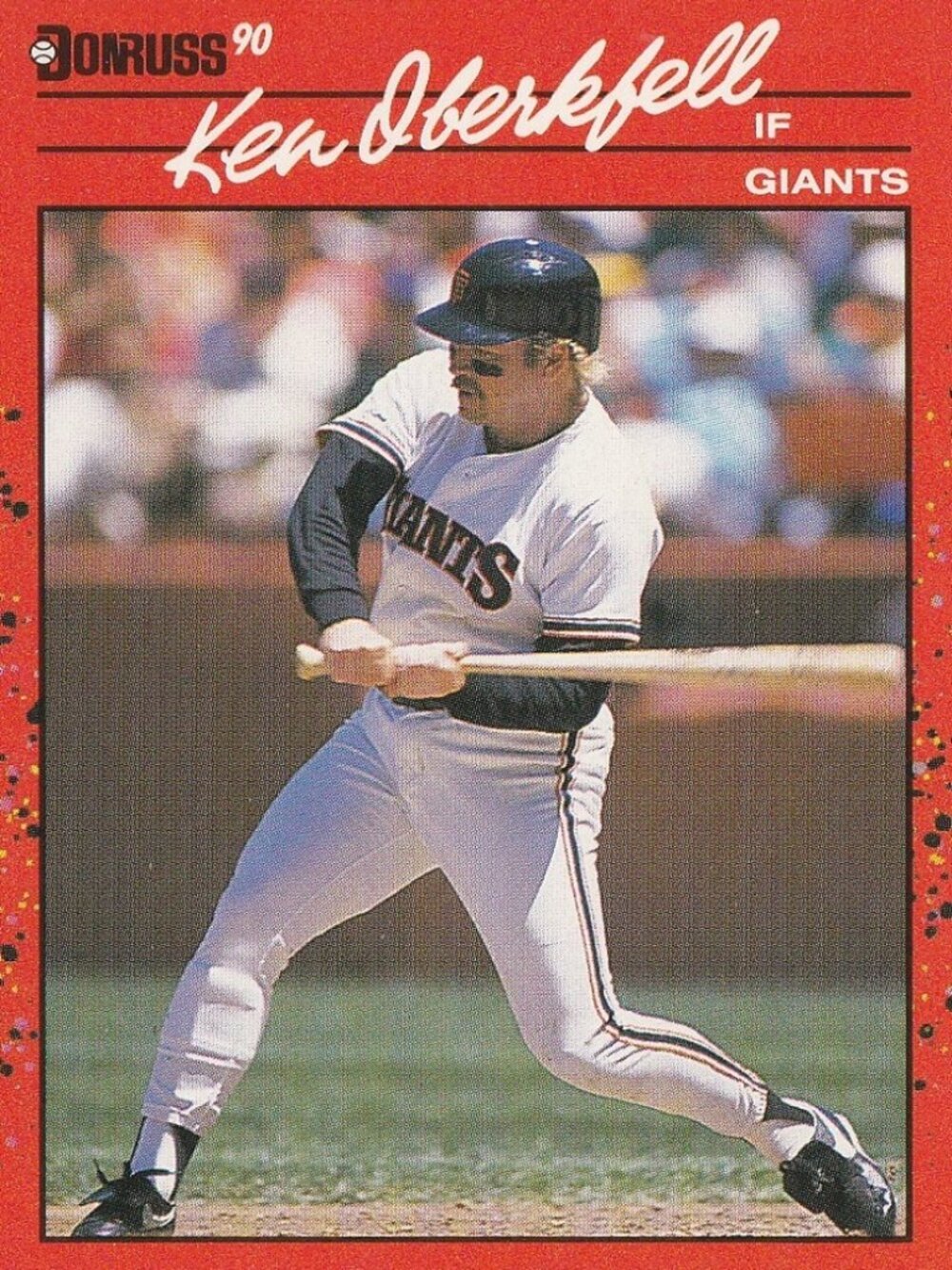 Ken Oberkfell - Donruss 90 Baseball Card